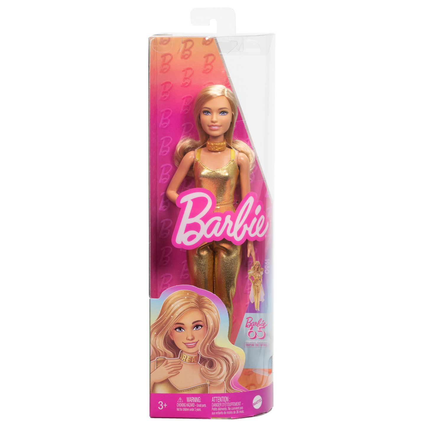 Barbie Fashionista Mu?eca Look Dorado