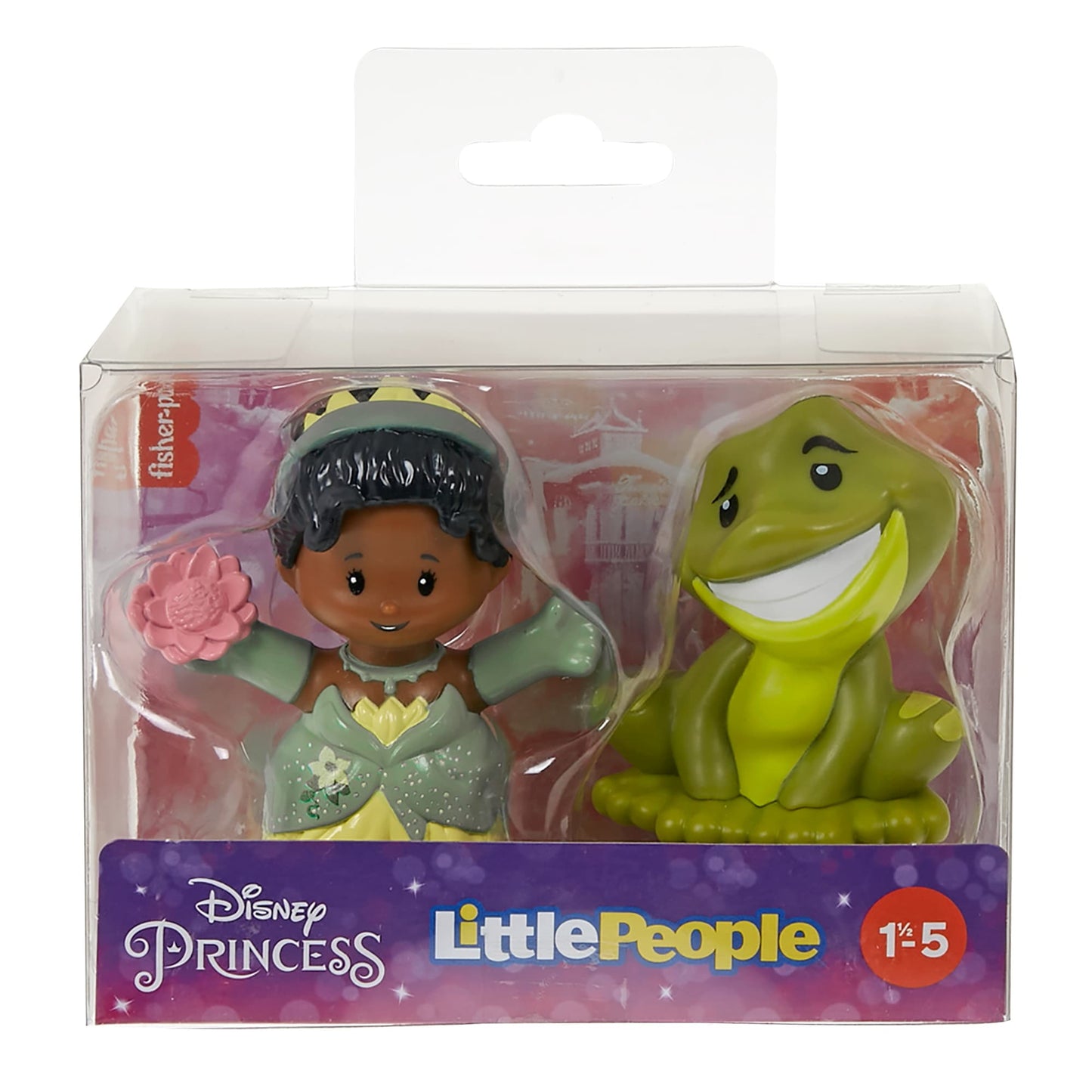 Little People Disney Princesa Juguete para Beb¨¦s Figuras de Tiana y Naveen