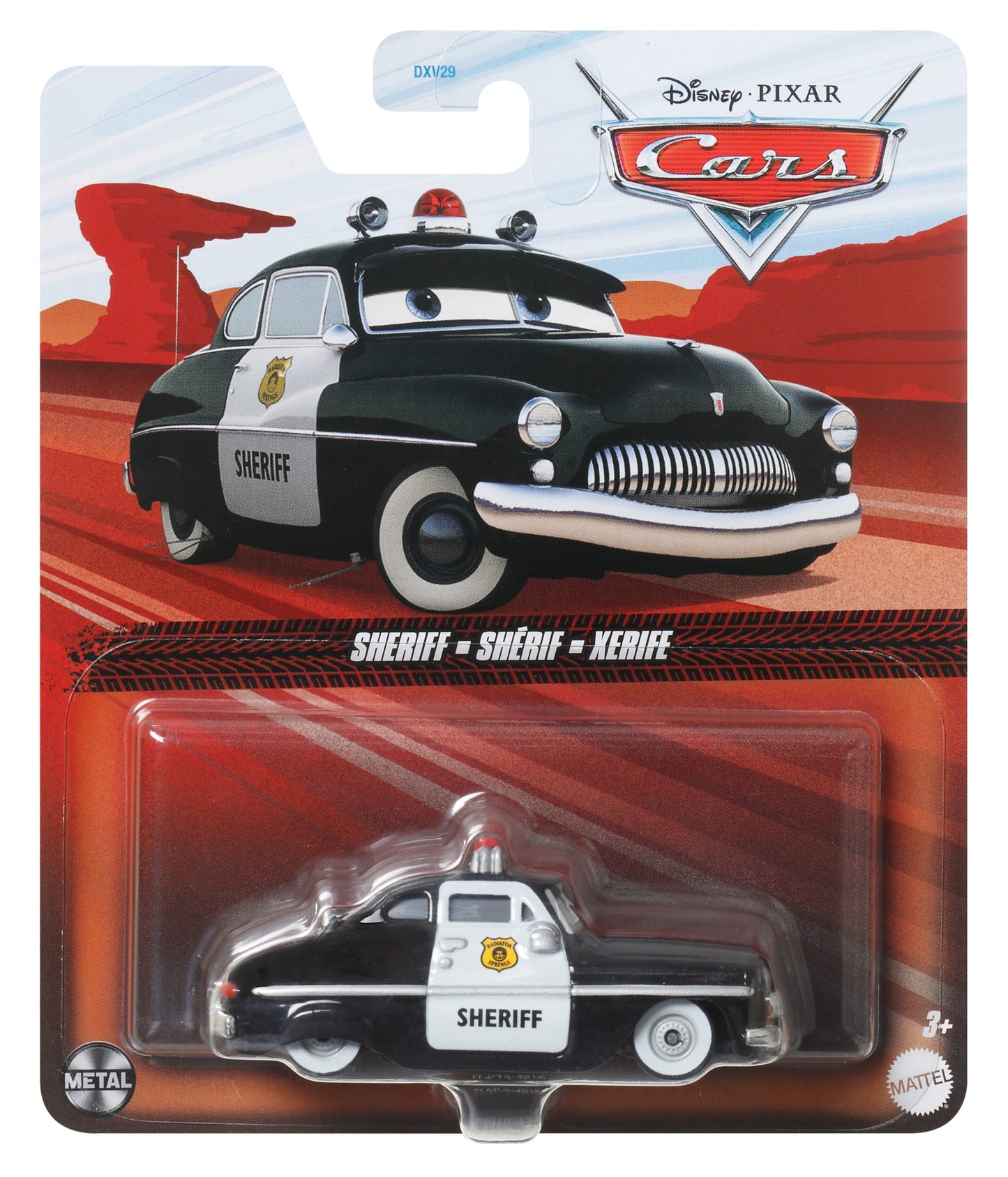 Carros da Disney e Pixar Diecast Ve¨ªculo de Brinquedo Sheriff