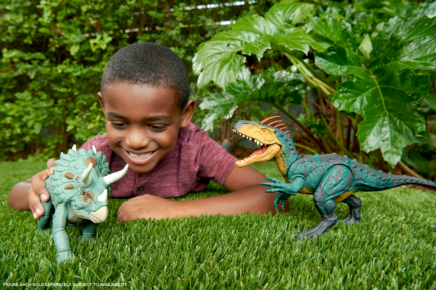 Jurassic World  M¨¦ga Action  Tric¨¦ratops, Esp¨¨ce de Grande Taille