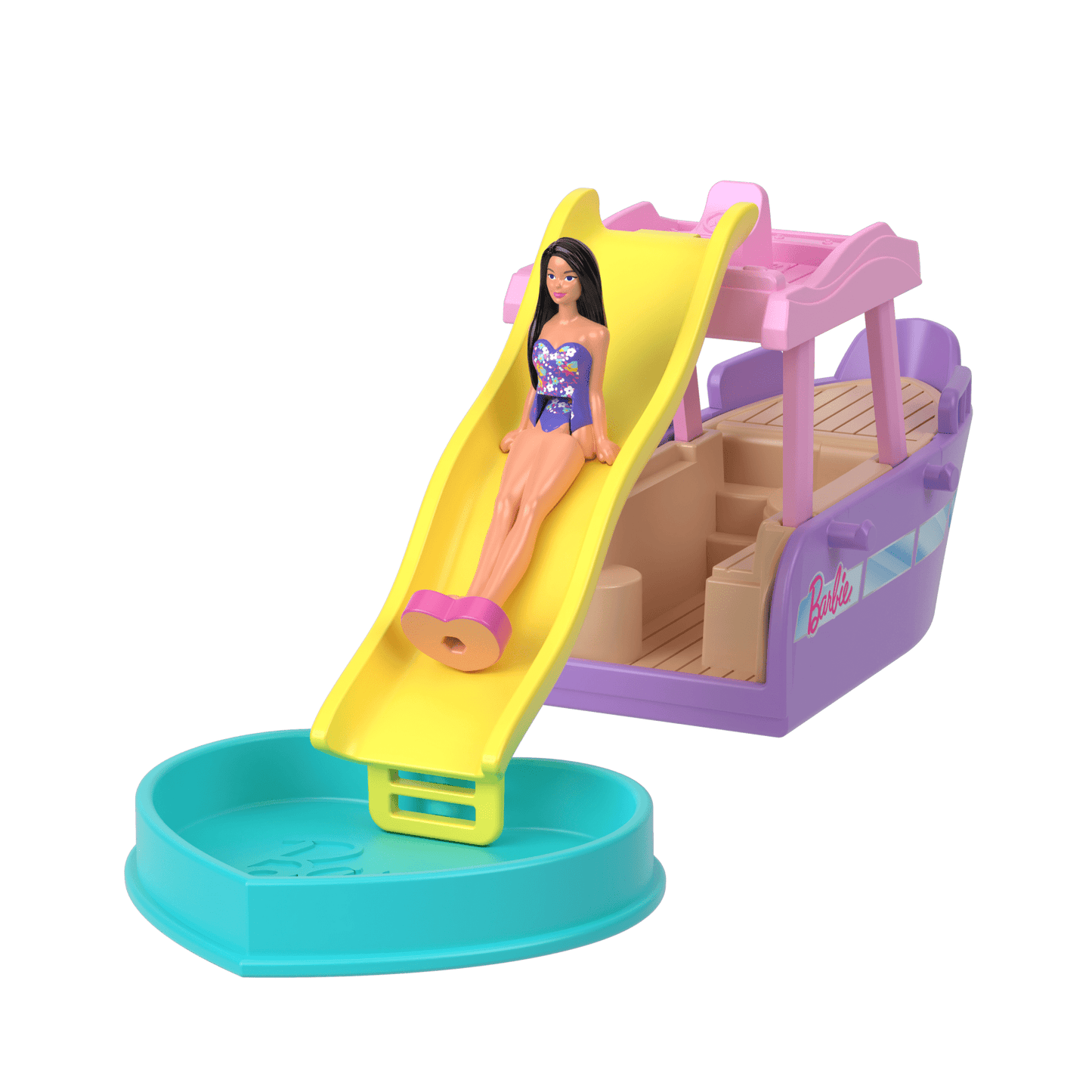 Barbie-Bateau de R¨ºve Mini-Barbieland-Coffret Bateau et Poup¨¦e
