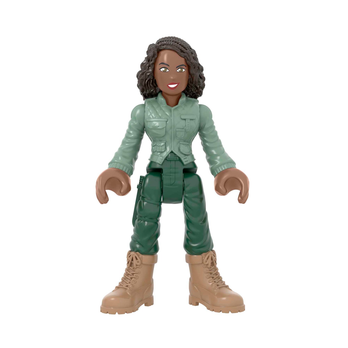 Imaginext-Jurassic World-Kayla et Son Avion-Coffret 4¨¦l¨¦ments
