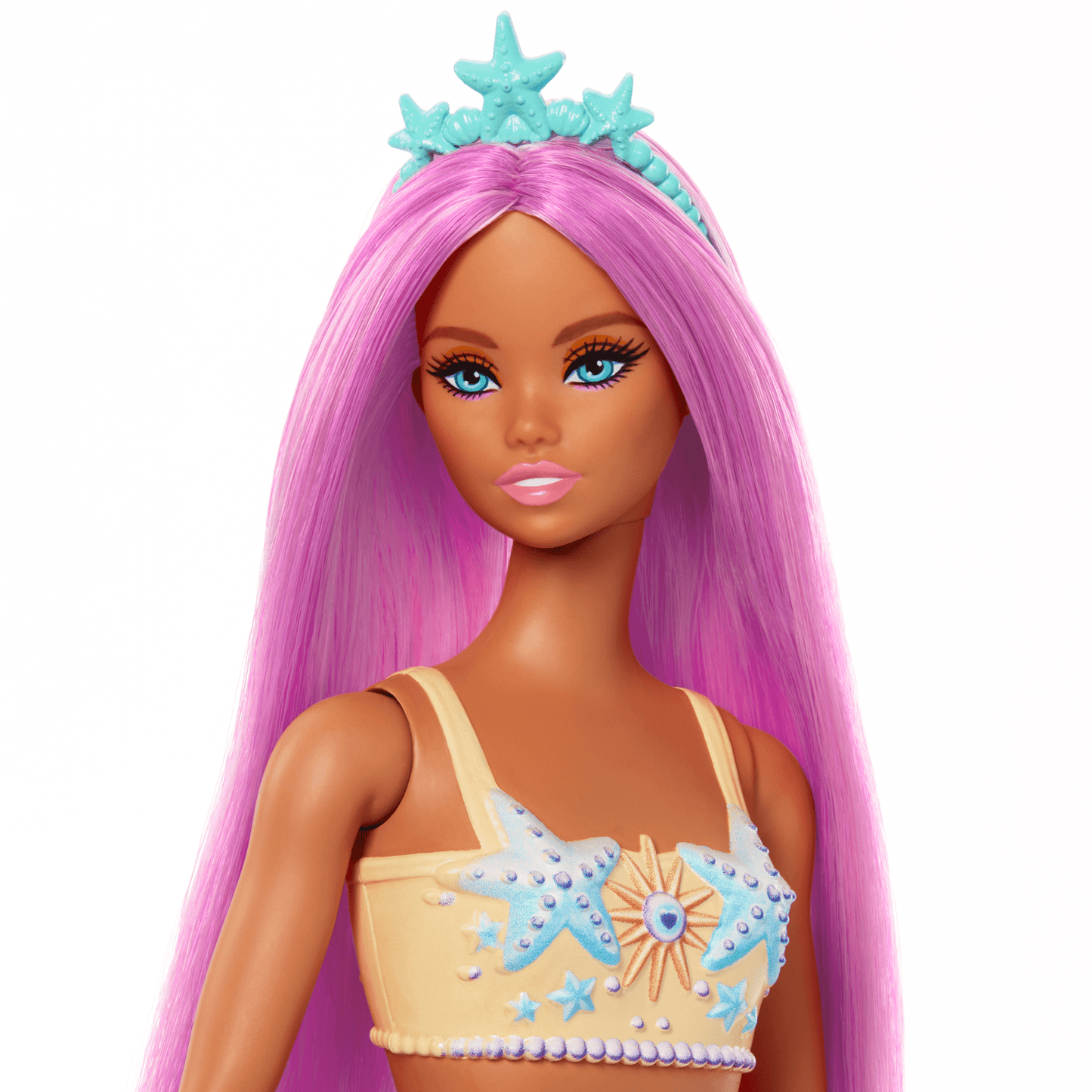 Barbie Fantas¨ªa Mu?eca Sirena Cabello Morado