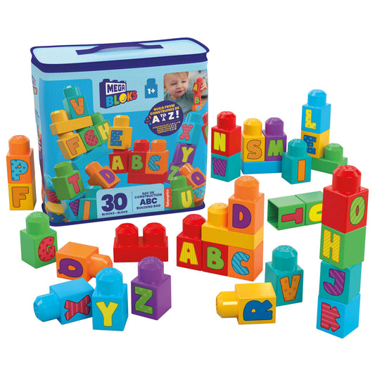 Mega Bloks  Fisher-Price  Sac de Construction Abc (30 Pi¨¨ces)