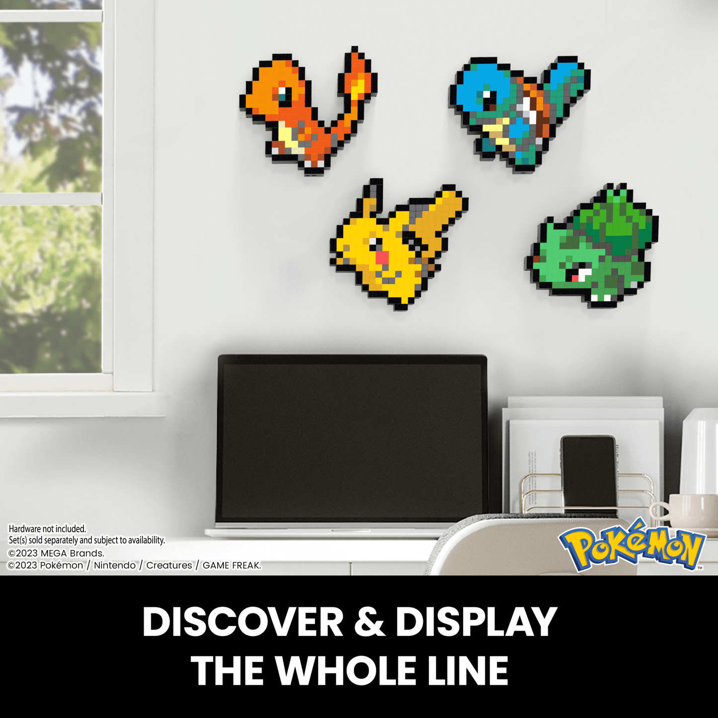 MEGA Pok¨¦mon Bulbasaur Building Toy Kit (374 Pieces) Retro Set For Collectors