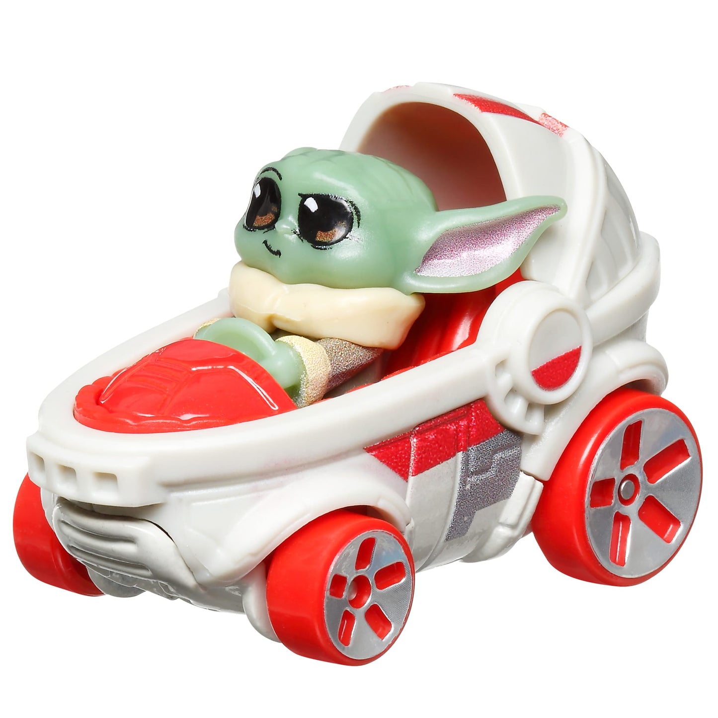 Hot Wheels RacerVerse Veh¨ªculo de Juguete Grogu en Pod
