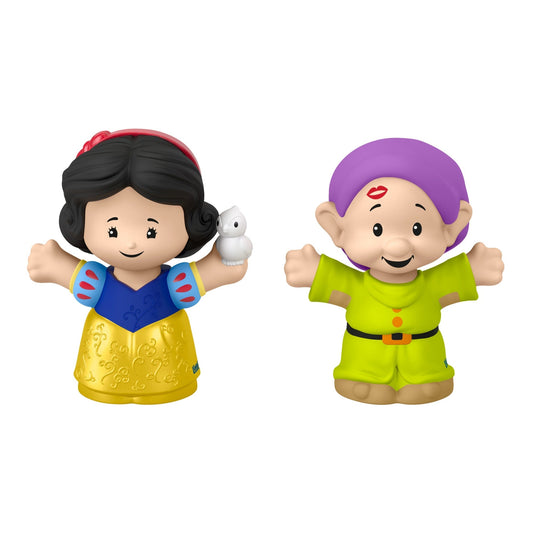 Little People Disney Princesa Juguete para Beb¨¦s Figuras de Blanca Nieves y Tont¨ªn