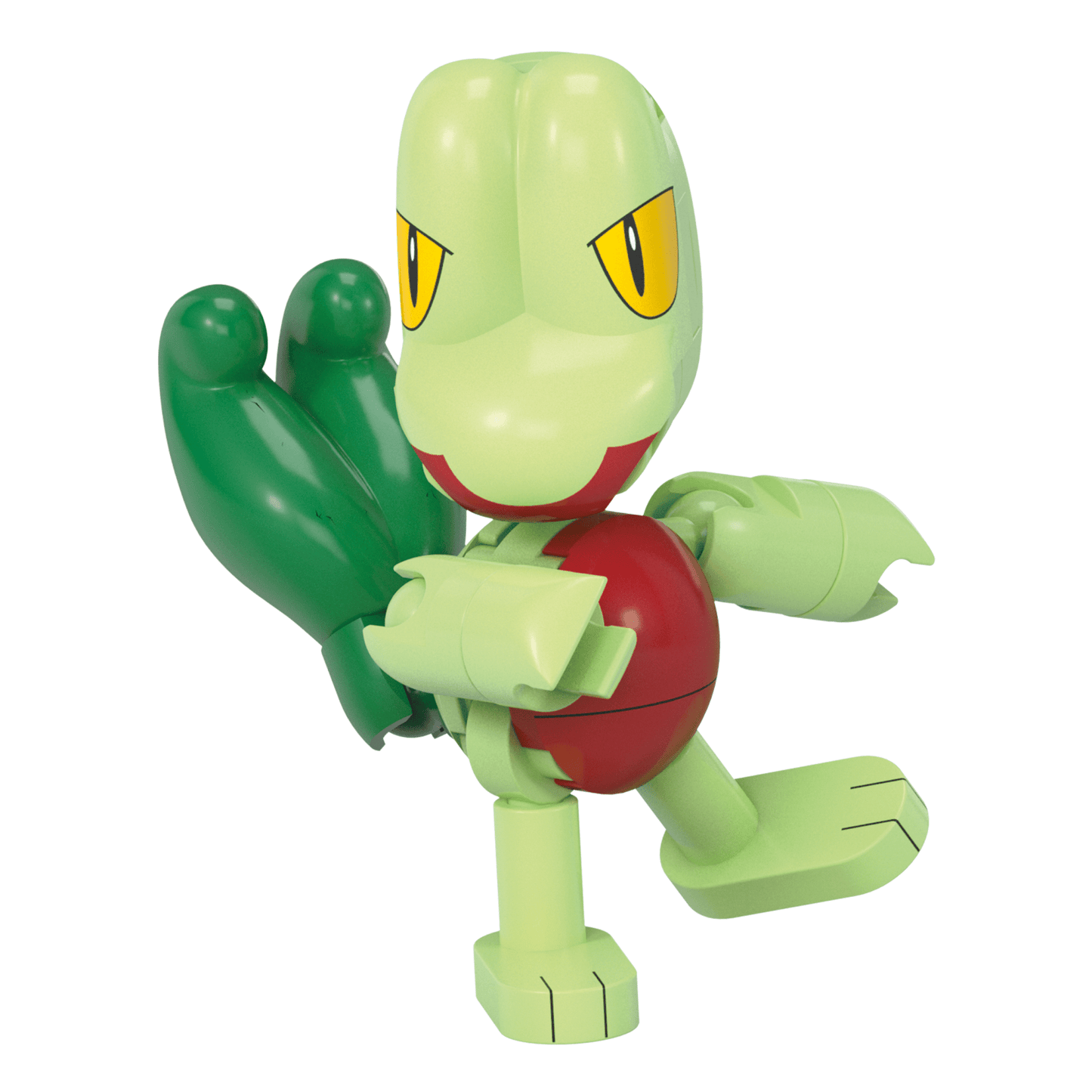 MEGA Pok¨¦mon Treecko Building Toy Kit, Poseable Action Figure (22 Pieces) For Kids