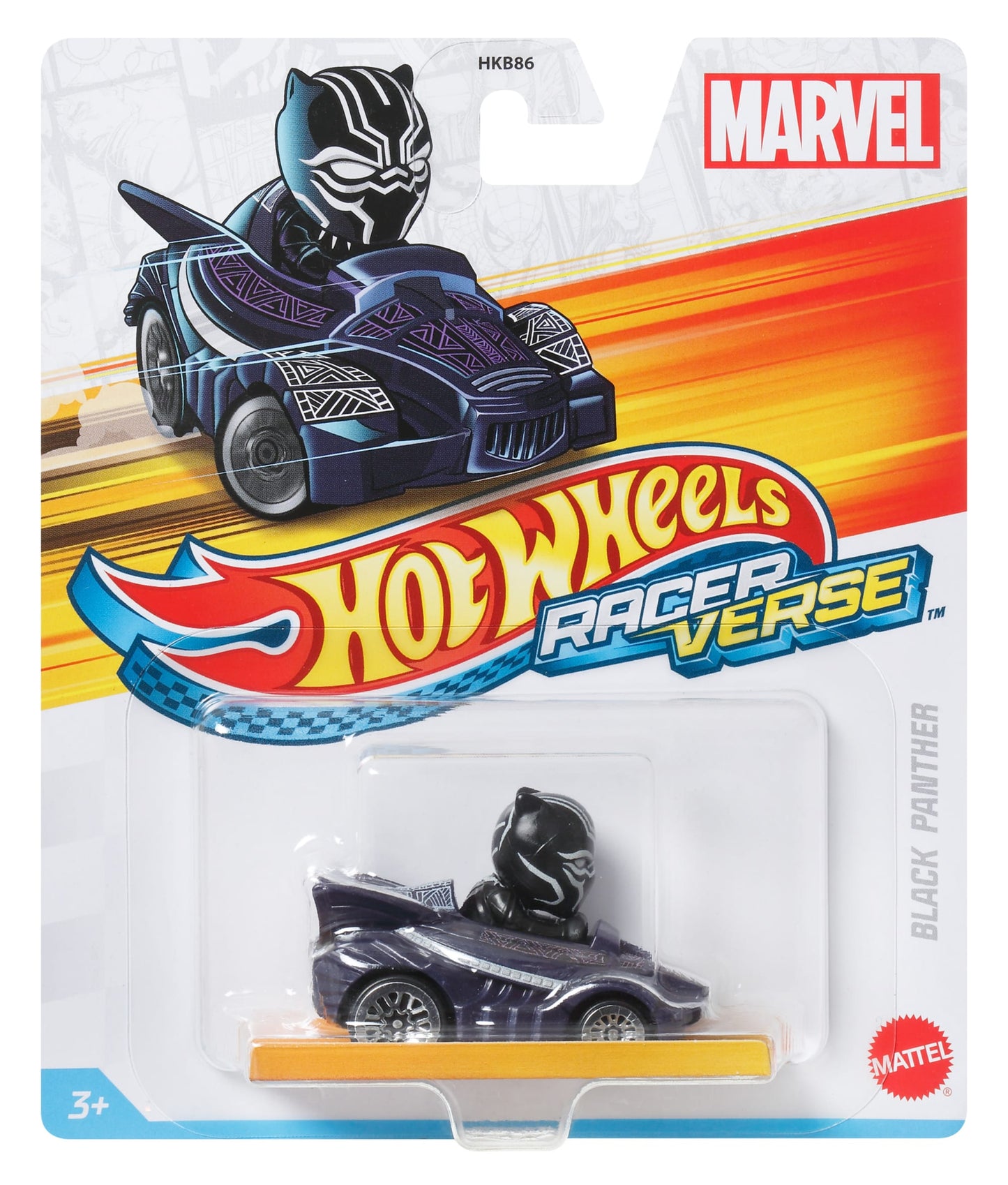 Hot Wheels RacerVerse Ve¨ªculo de Brinquedo Black Panther no Jet