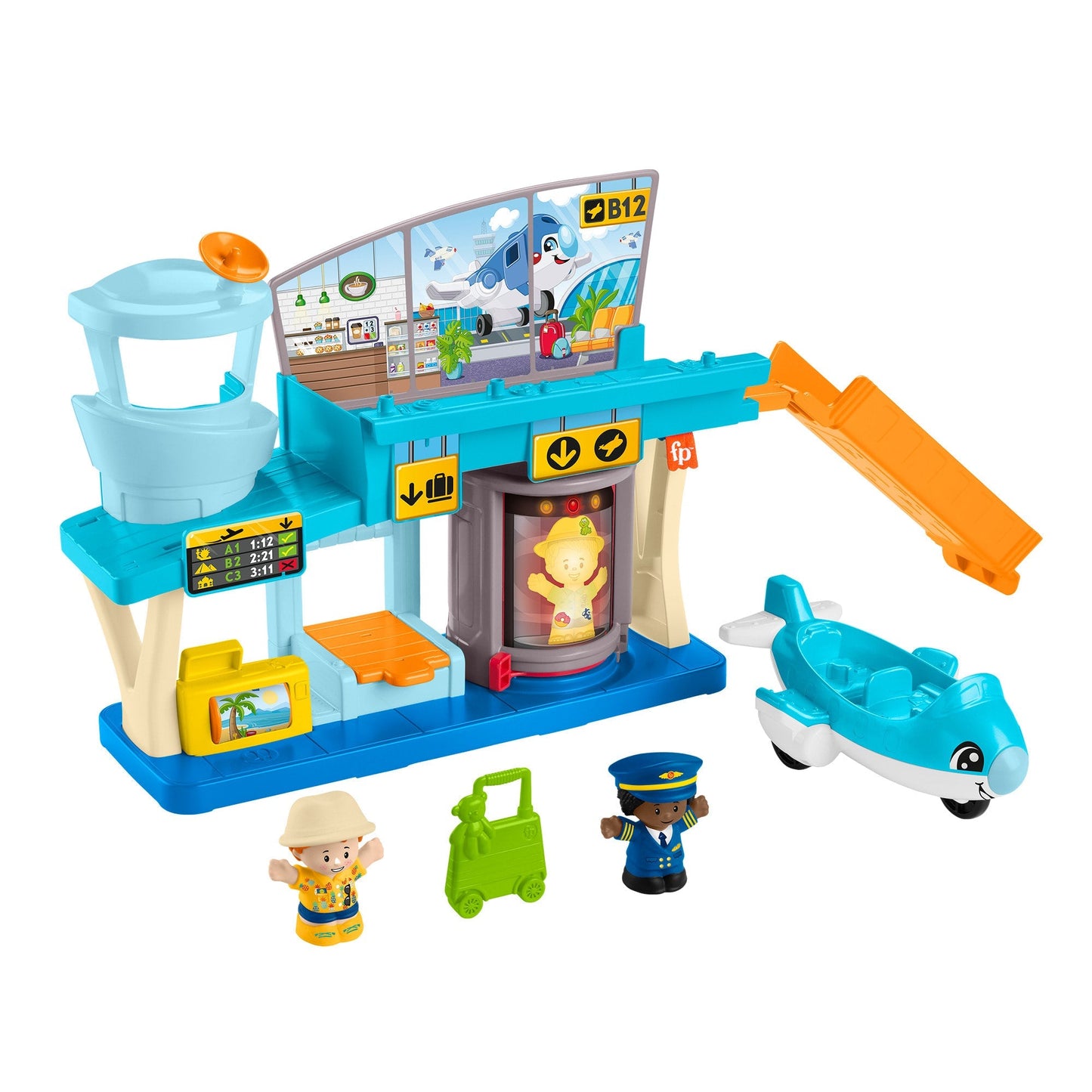 Little People Brinquedo para Beb¨ºs Aventuras no Aeroporto