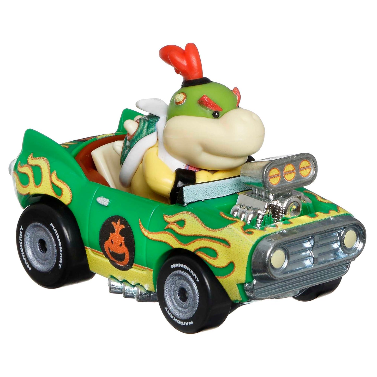 Hot Wheels Mario Kart Veh¨ªculo de Juguete Bowser Jr Flame Flyer