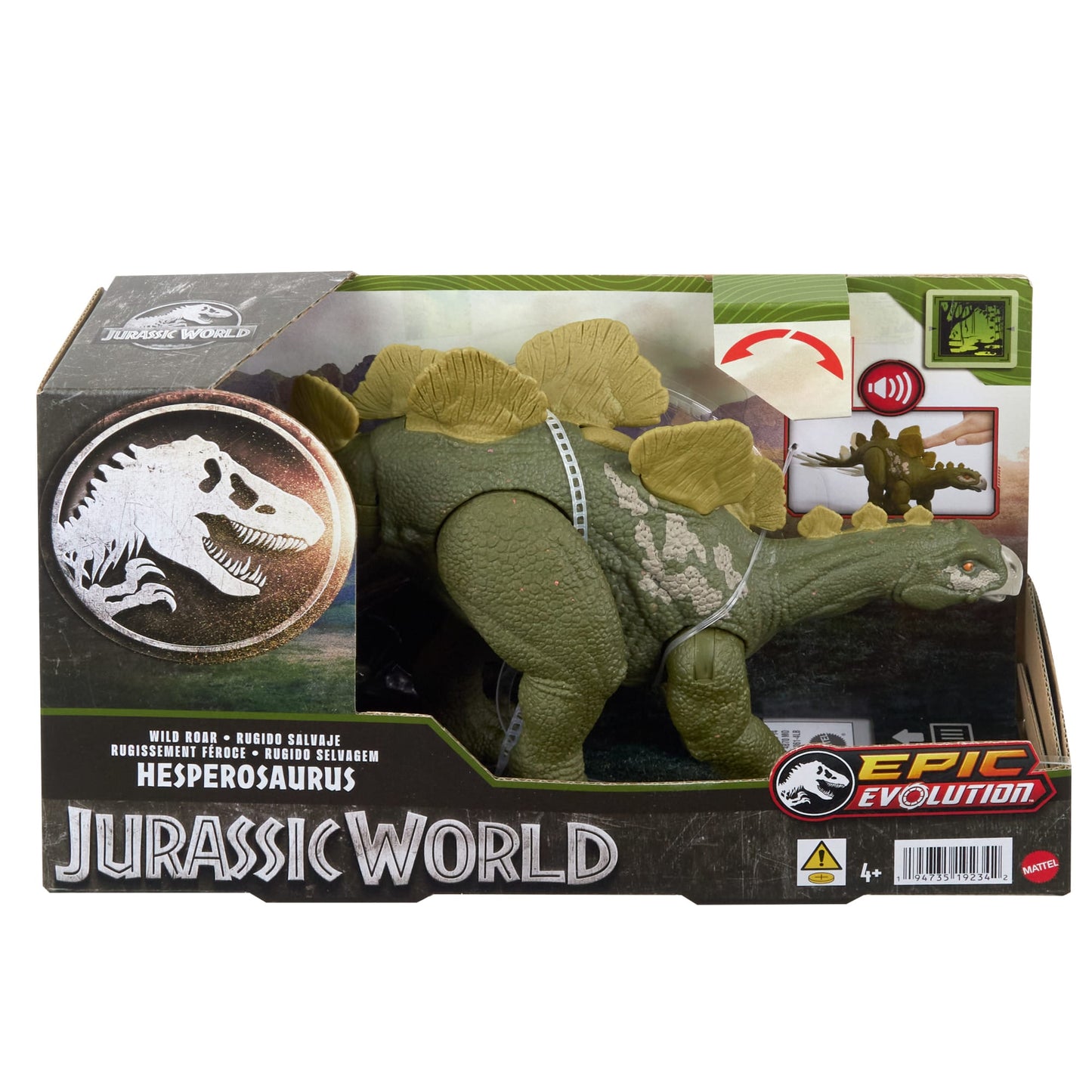 Jurassic World-Hesperosaurus Rugissement F¨¦roce-Figurine Articul¨¦e