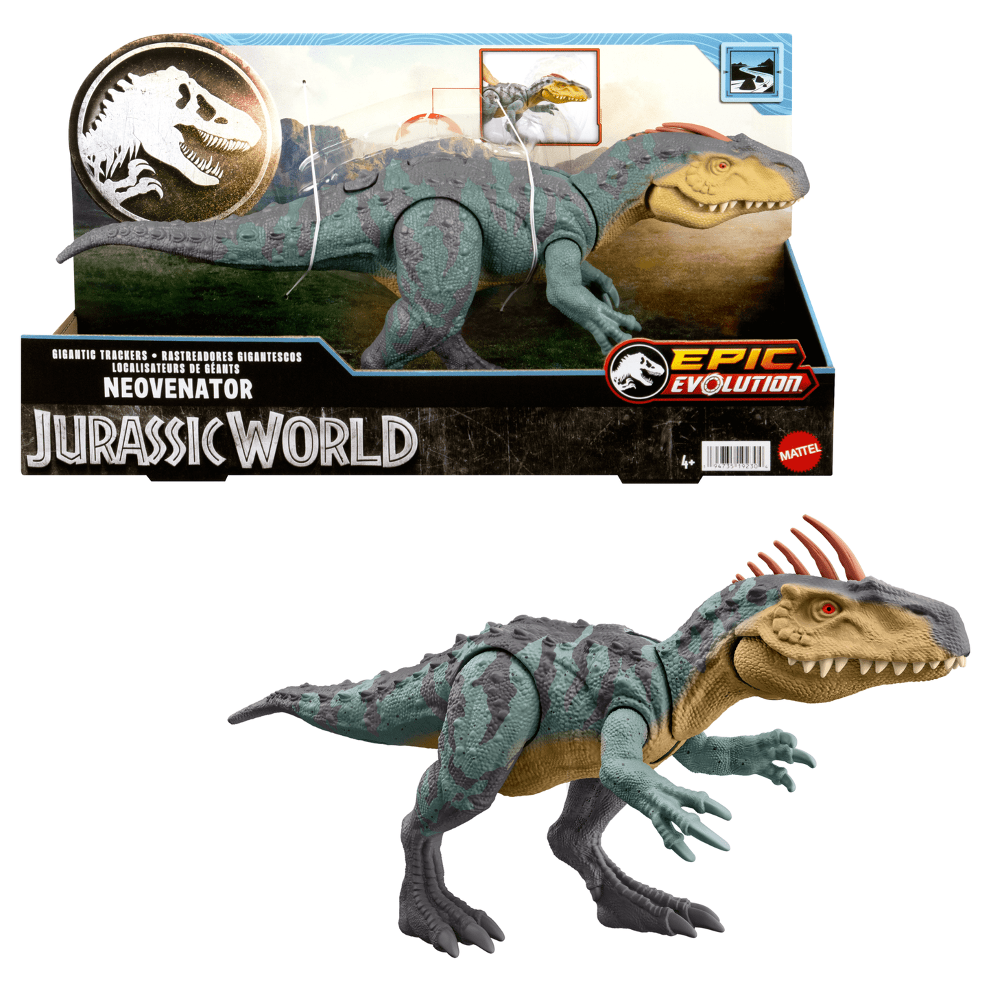 Jurassic World  M¨¦ga Action  N¨¦ov¨¦nator, Esp¨¨ce de Grande Taille