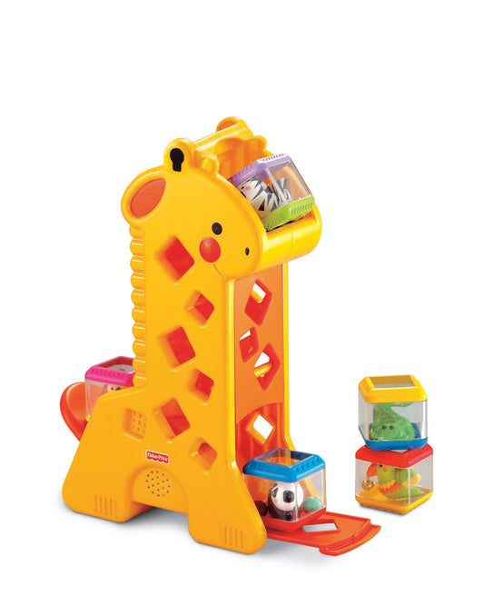 Fisher-Price Brinquedo para Beb¨ºs Girafa com Blocos