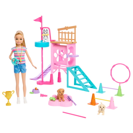 Barbie-Poup¨¦e et Coffret Parcours D¡¯Obstacles