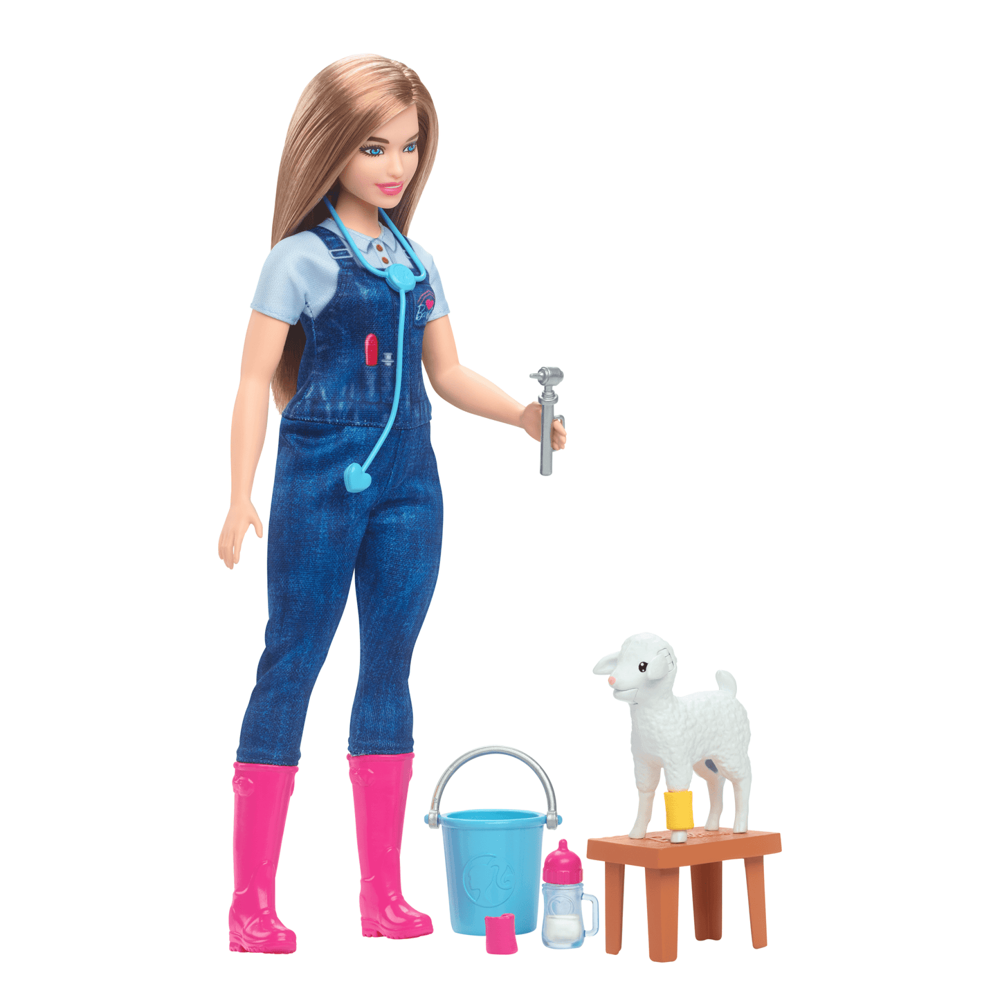 Barbie Carri¨¨res 65Eanniversaire V¨¦t¨¦rinaire de Campagne, 10Acc.