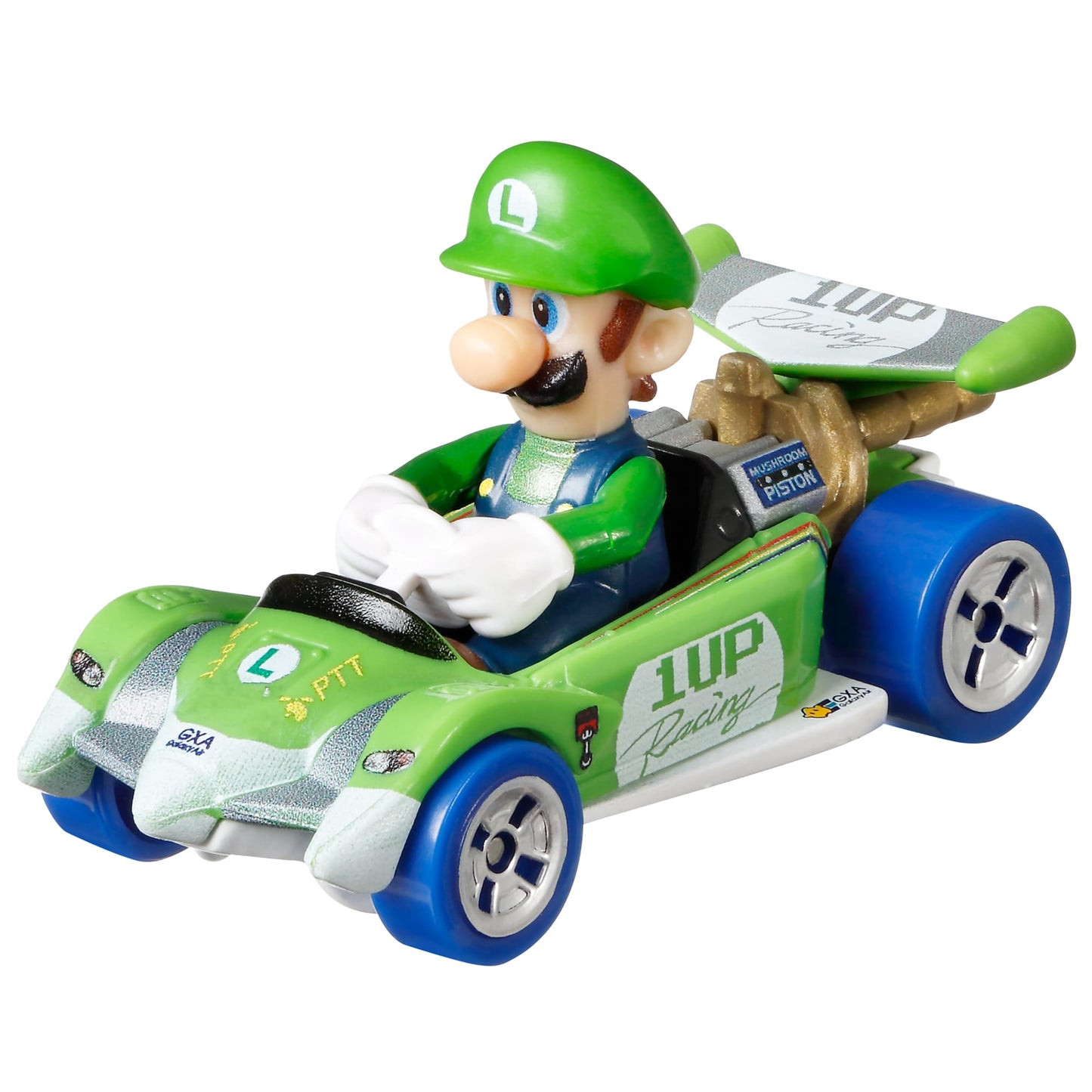 Hot Wheels Mario Kart Ve¨ªculo de Brinquedo Luigi Circuito Especial