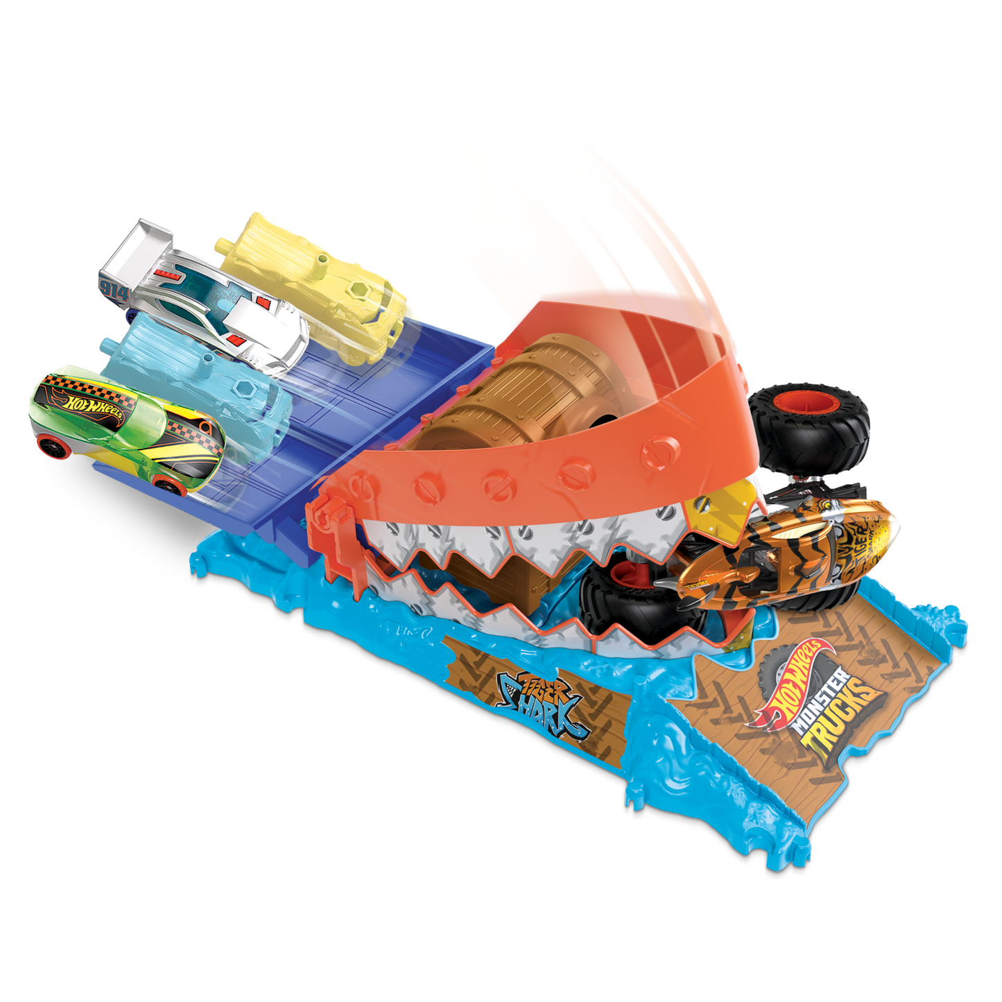 Hot Wheels-Monster Trucks Arena Smashers D¨¦fi du Croque-Tr¨¦sor-Coffret