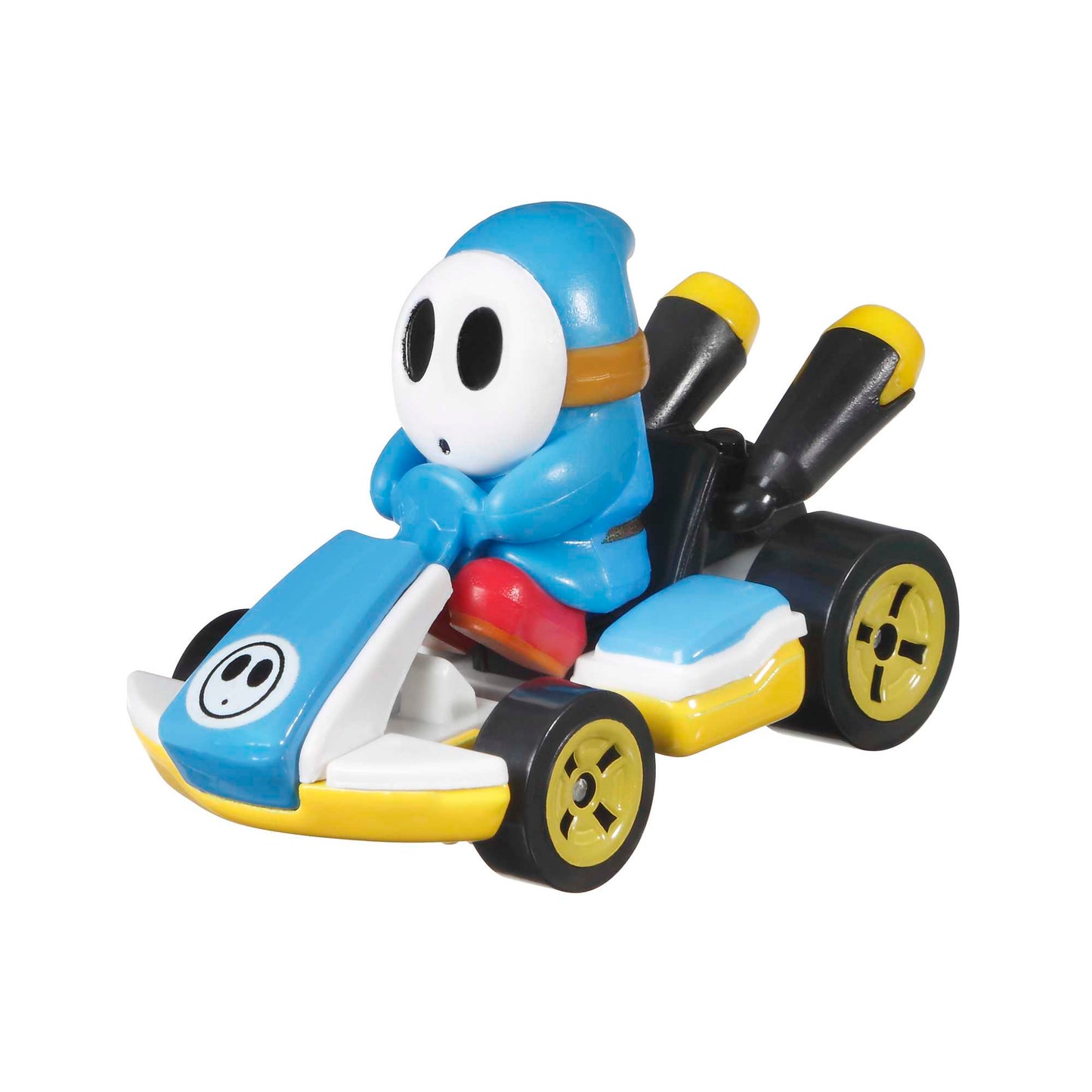 Hot Wheels Mario Kart Veh¨ªculo de Juguete Shy Guy Azul Claro Est¨¢ndar Kart