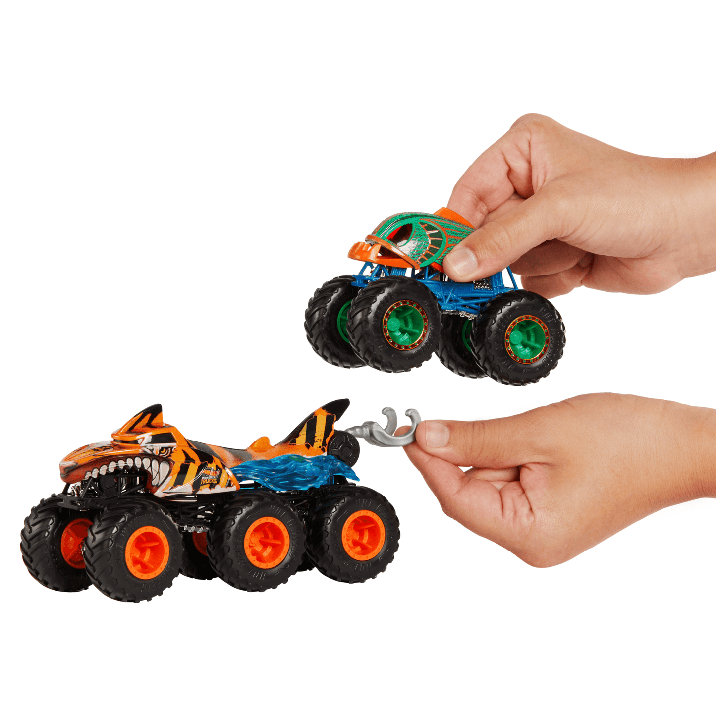 Hot Wheels Monster Trucks Ve¨ªculo de Brinquedo Caminh?es Reboque Surpresa Escala 1:64