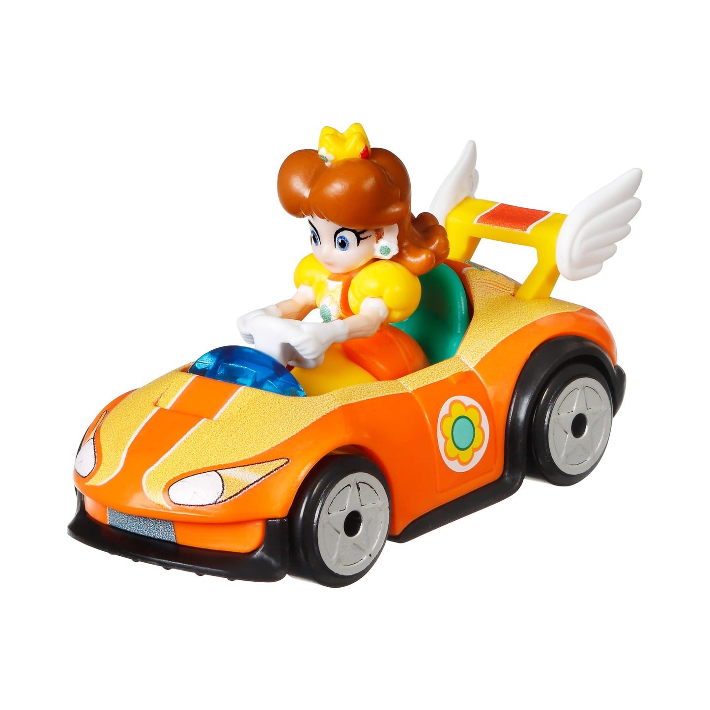 Hot Wheels Mario Kart Veh¨ªculo de Juguete Princesa Daisy Wild Wing