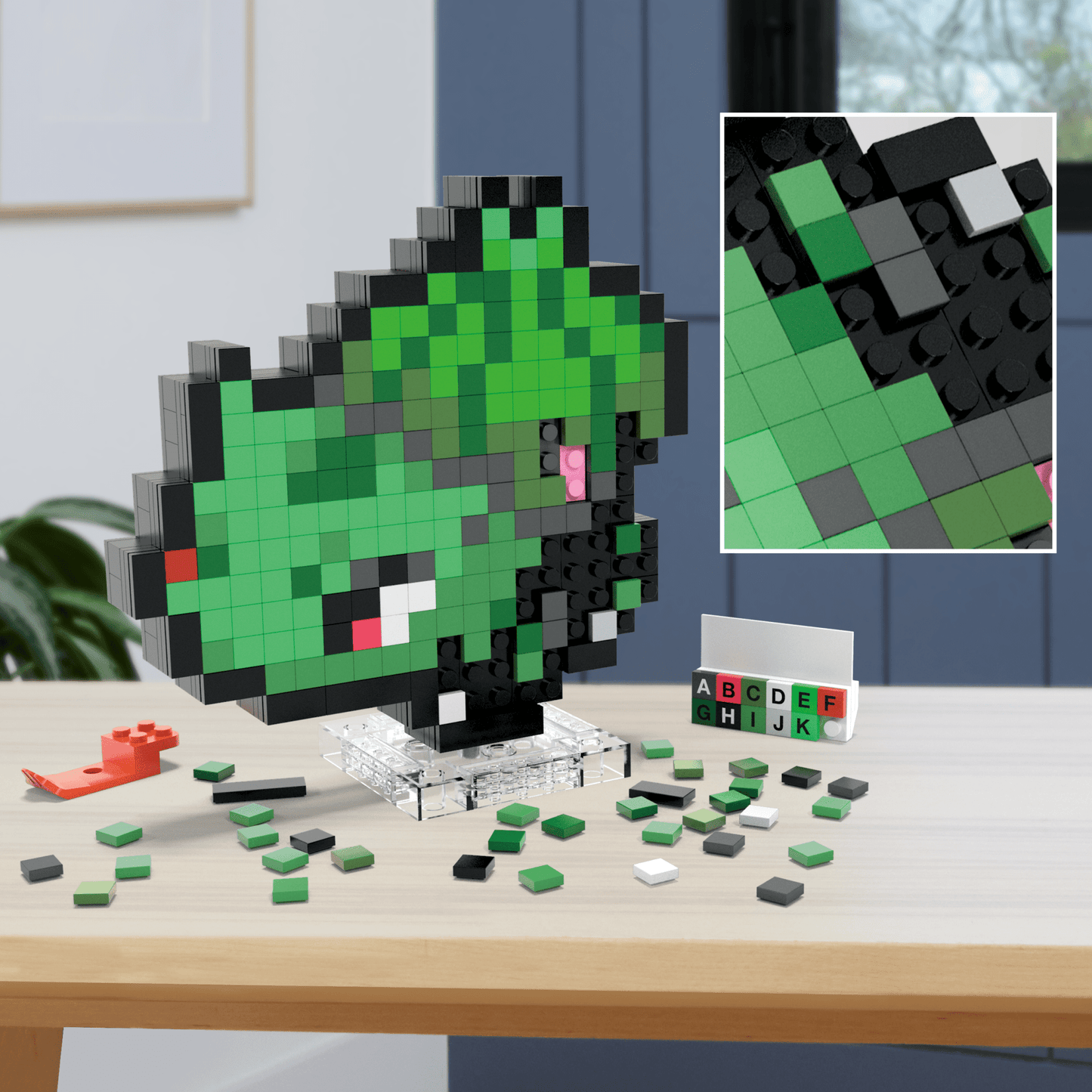 MEGA Pok¨¦mon Jogo de Constru??o Bulbasaur Pixel