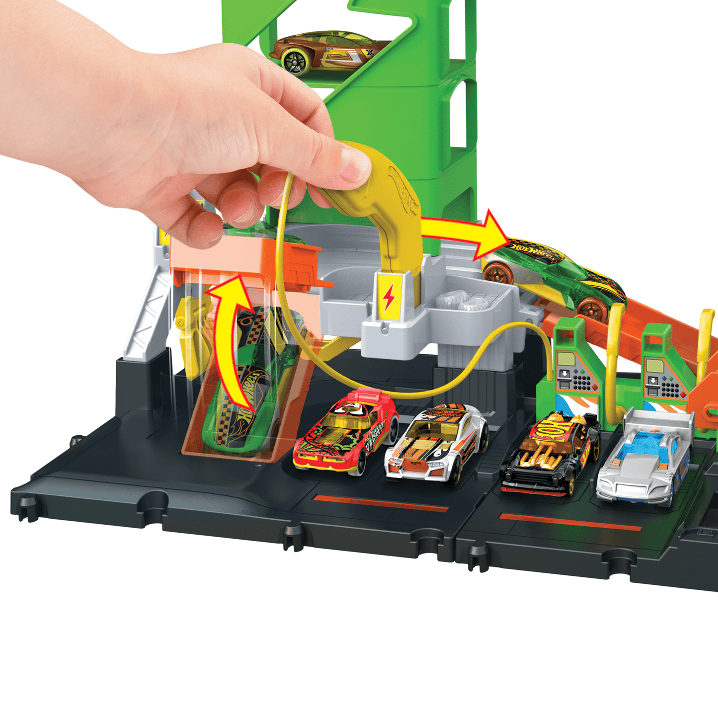Hot Wheels  Ville  Station D¡¯¨¦nergie Super Recharge, V¨¦hicule