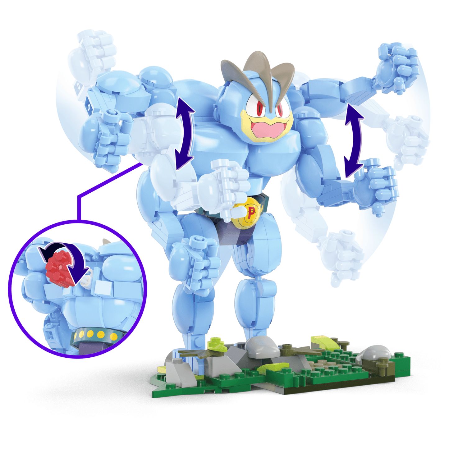 Mega  Pok¨¦mon  Coffret de Construction  Mackogneur (399 Pces)