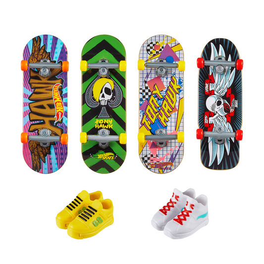 Hot Wheels Skate Coffret Planches ¨¤ Roulettes/Chaussures Tony Hawk