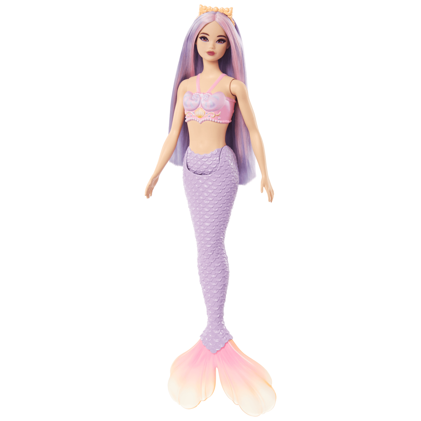 Barbie-Poup¨¦es Sir¨¨nes Avec Cheveux et Nageoire Color¨¦s et Serre-T¨ºte