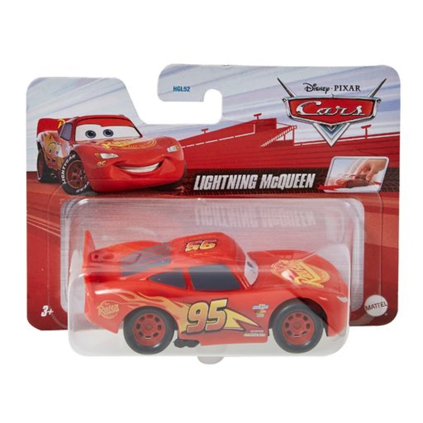 Cars de Disney y Pixar Pullback Veh¨ªculo de Juguete Rayo McQueen
