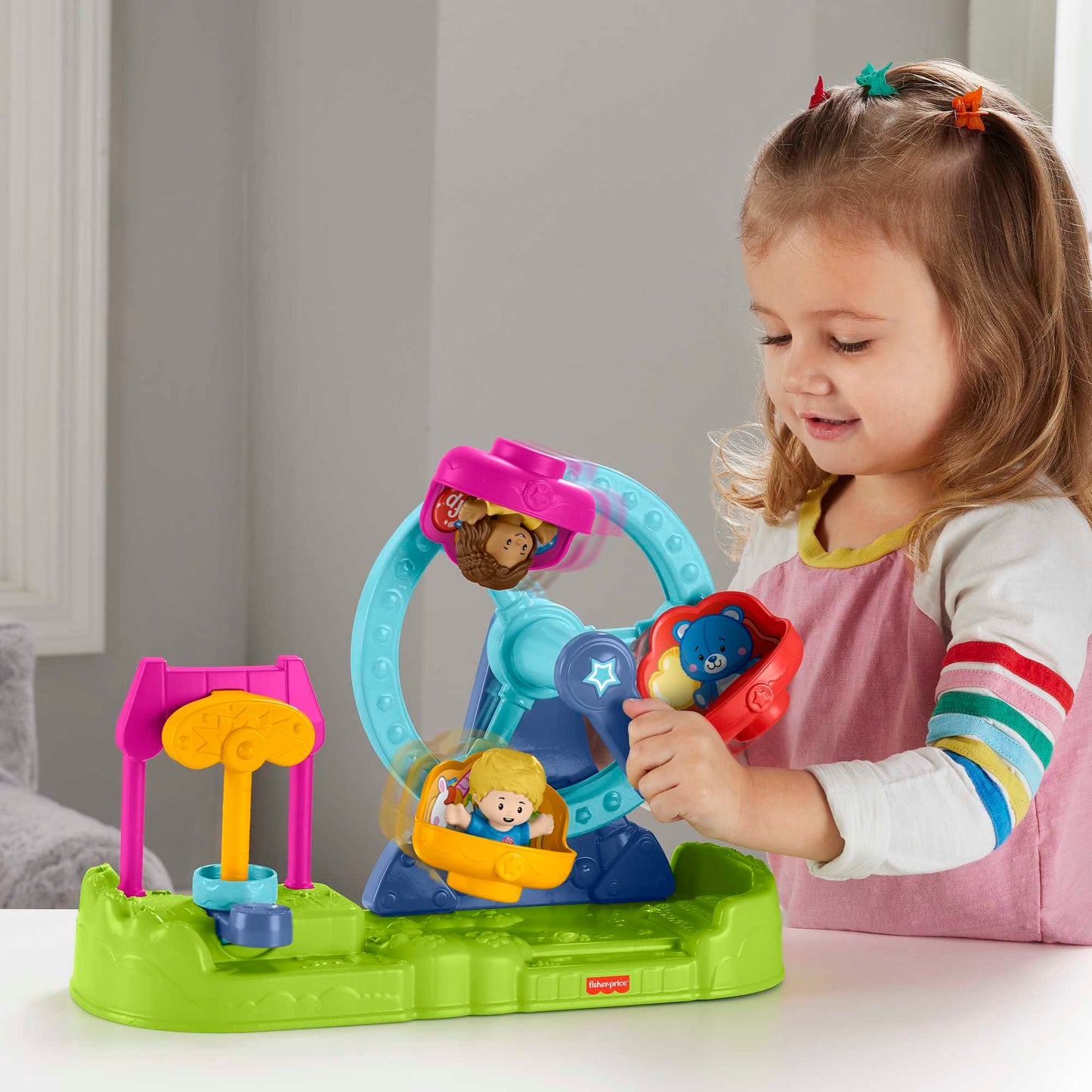Fisher-Price  Little People  Coffret  F¨ºte Foraine, Grande Roue