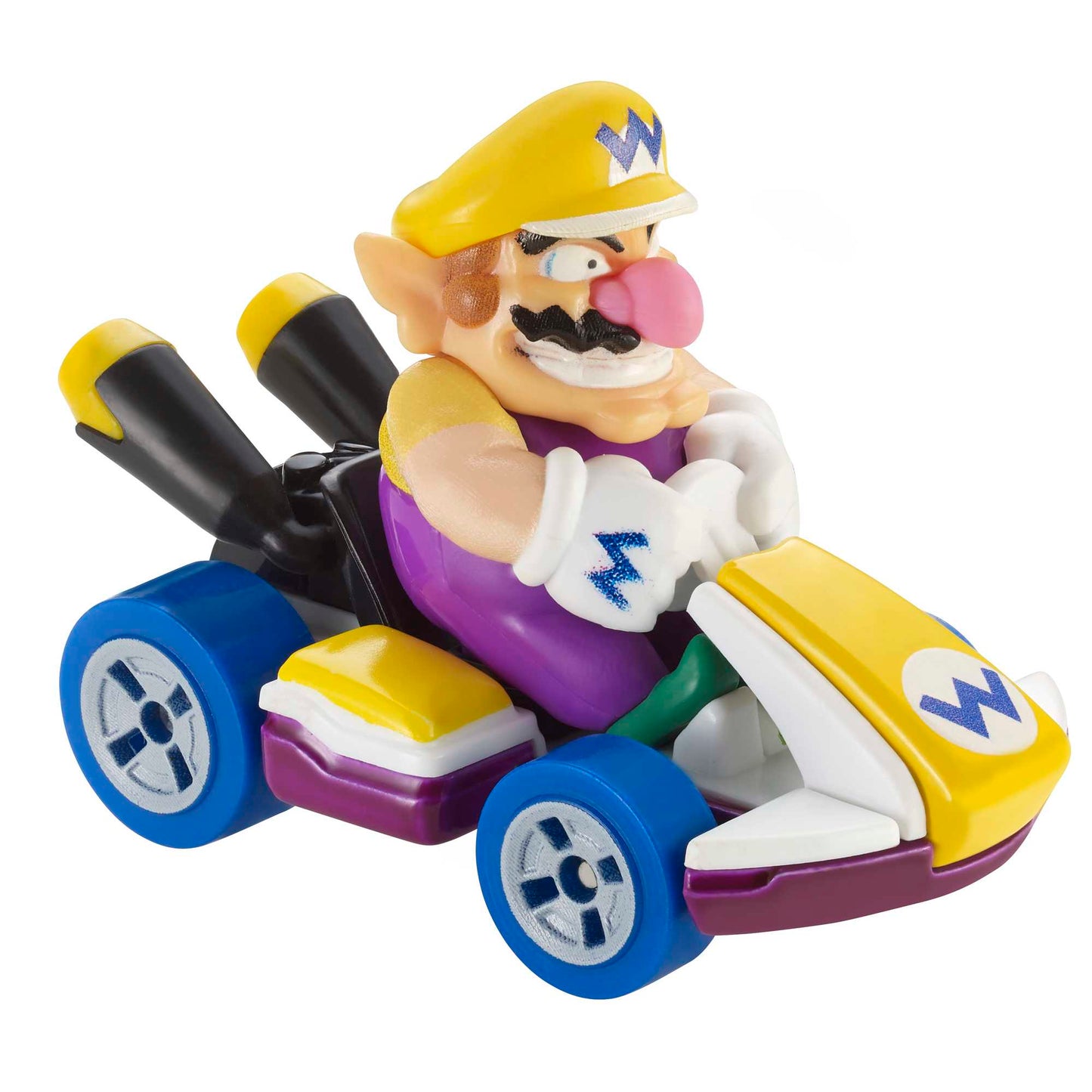 Hot Wheels Mario Kart Ve¨ªculo de Brinquedo Kart Padr?o Wario